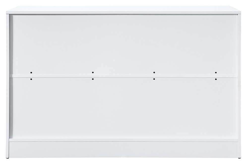 Product photograph of Oslo White 6 Drawer Chest from Choice Furniture Superstore.
